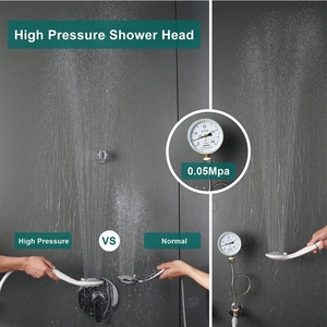 Pomme <span class=keywords><strong>de</strong></span> <span class=keywords><strong>douche</strong></span> extérieure haute pression à 3 fonctions <span class=keywords><strong>avec</strong></span> tuyau et vanne d'arrêt d'eau à économie d'eau - Product Image 6