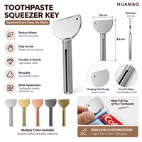 Döner Anahtarlı Metal Tüp Sıkacağı Ergonomik Çinko Alaşımlı Yüksek Parlaklıklı Diş Macunu Sıkacağı Anahtar Banyo İçin Toptan Satış