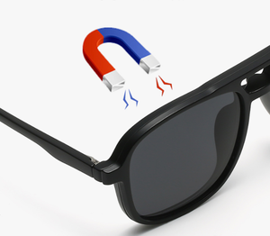 <span class=keywords><strong>Gafas</strong></span> <span class=keywords><strong>de</strong></span> sol magnéticas para hombre y mujer, lentes <span class=keywords><strong>de</strong></span> sol <span class=keywords><strong>con</strong></span> cubierta <span class=keywords><strong>de</strong></span> espejo y adsorción magnética, a la moda - Product Image 4