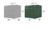 SEGA noir extérieur étanche 1000L IBC fourre-tout pour couvercle de réservoir 210D Style Simple Oxford tissu pour l'arrosage et l'irrigation