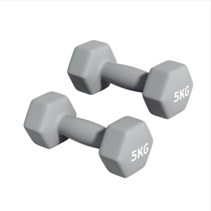 משקולת אוניברסלית מצופה גומי בצורת משושה - Product Image 2