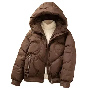 초침 옷 사용 다운 재킷 면 코트 겨울 오래 된 옷 만화 상자 여성과 남성 성인 겨울 옷
