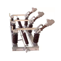 Shuangfeng FKW-24KV 50/60Hz Interruptor de Corte de Carga Trifásico de Cerámica para Exteriores de Alta Tensión con Cámara de Extinción de Arco ISO9001