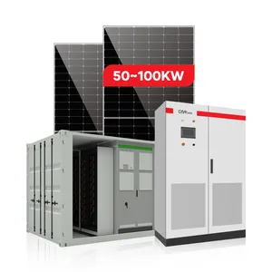 30kw مجموعة اللوحة الشمسية الطاقة مولد 20KW 50KW 80KW 100KW خارج الشبكة 25kw أنظمة الطاقة الشمسية المنزلية