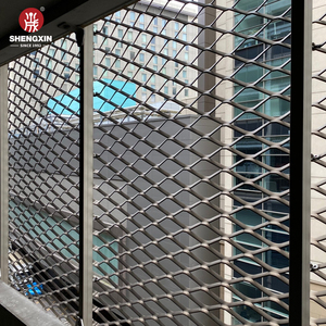 <span class=keywords><strong>Clôture</strong></span> de sécurité décorative en treillis métallique expansé en aluminium diamanté de protection Prix - Product Image 1