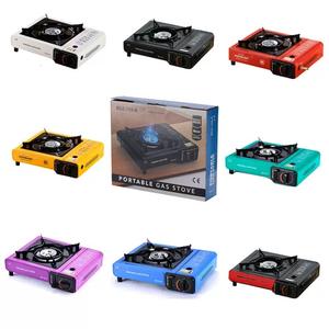 Réchaud à <span class=keywords><strong>gaz</strong></span> portable coupe-vent pour le camping, réchaud en acier inoxydable pour pique-nique, réchaud de voyage pour la randonnée, <span class=keywords><strong>barbecue</strong></span>, cuisson au <span class=keywords><strong>butane</strong></span> - Product Image 2