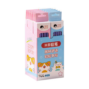 Crayons HB mignons de <span class=keywords><strong>dessin</strong></span> animé, fournitures scolaires pour étudiants, ensemble de crayons de <span class=keywords><strong>dessin</strong></span> pour étudiants, crayons standard mignons avec gomme et carte - Product Image 6