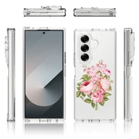 Coque de téléphone transparente personnalisée pour Samsung Galaxy Z Fold 8 7 6 S26 S25 S24, protection de la charnière, antichoc, OEM ODM