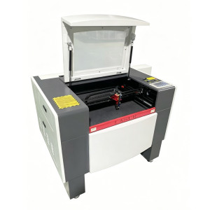 Graveur et découpeur laser CO2 100W professionnel, plateau de travail 600x900mm pour bois, acrylique, cuir - Product Image 2