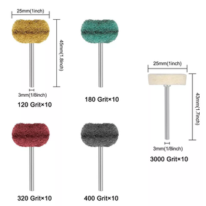 Herramientas abrasivas, 50 Uds., juego de rebabas de rueda pulidora de acabado de Metal rotativo para <span class=keywords><strong>herramienta</strong></span> <span class=keywords><strong>Dremel</strong></span> - Product Image 2