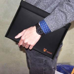 High Quality Fire and Water Resistant Fiberglass File Collection <b>Bag</b> for Business Office <b>Document</b> Storage - Product Image 3