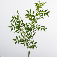 Feuilles de saule et d'eucalyptus artificielles en soie, branche suspendue pour centre de table de mariage, bouquet, arche, décoration intérieure durable