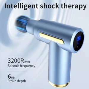 2026 뜨거운 판매 2024 무선 전문 진동기 기관총 마사지 기계 스마트 마사지 건 - Product Image 3