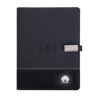 8000mAh Powerbank Notebook Con Cargador Inalámbrico Y Usb