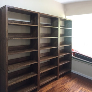 Estantería de Madera Maciza de Roble, Estantería de Almacenamiento de Madera Personalizada, Librería Infantil Hecha a Mano en Beijing - Product Image 5