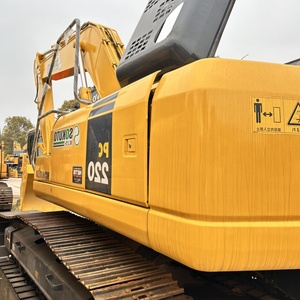 Excavatrice Komatsu PC220 d'occasion, 120 kW de puissance, haute qualité, bonne efficacité, prix bas, réduction pour la vente - Product Image 2