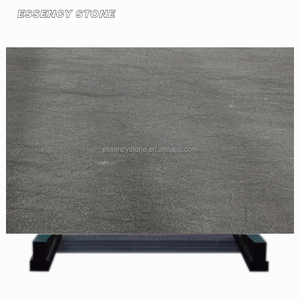 Superficie in pelle carabina Grey quarzite grandi lastre, quarzite brasiliana tavolo da pranzo nero, <span class=keywords><strong>lastra</strong></span> di <span class=keywords><strong>pietra</strong></span> <span class=keywords><strong>ollare</strong></span> in pelle nera - Product Image 1