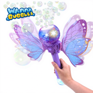 OEM ODM Großhandel Unisex Seifenblasenmaschine für Draußen Kinder Seifenblasenstab Gebläse für Hochzeitsfeiern Automatische PP-Kunststoff Seifenblasenspielzeuge - Product Image 1