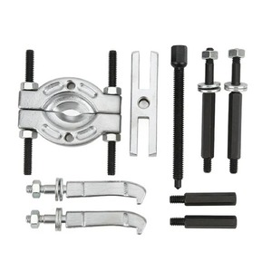 Kit d'outils de réparation automobile efficace de 9 pièces, séparateur de roulements métalliques, jeu de tire-roulements pour le démontage et le séchage des roulements de véhicule - Product Image 4