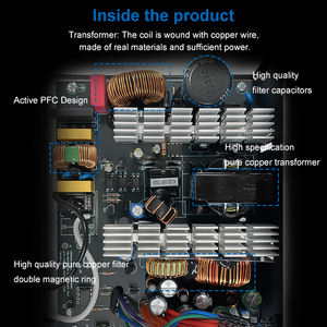 Fabricante OEM ODM <span class=keywords><strong>PSU</strong></span> 350W Gaming PC Power Supply 80 Plus Bronze para Desktop - Product Image 4