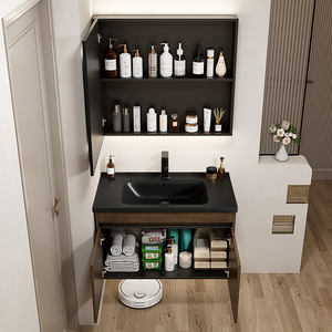 Mueble <span class=keywords><strong>de</strong></span> <span class=keywords><strong>Baño</strong></span> Tipo Vanity <span class=keywords><strong>con</strong></span> Gabinete <span class=keywords><strong>de</strong></span> Panal <span class=keywords><strong>de</strong></span> Aluminio y Lavabo Integrado, Conjunto <span class=keywords><strong>de</strong></span> Mueble y Lavabo para Hoteles - Product Image 5