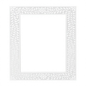 BS INTERNATIONAL Modern Customized Dark Finished Eco-Friendly Handmade Bone Inlay <b>Mirror</b> Polished Electricity-Free <b>Wall</b> <b>Mirror</b> - Product Image 6