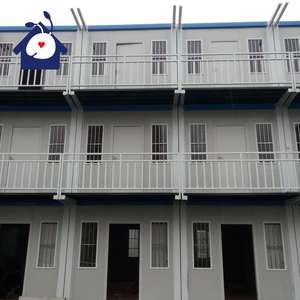 Fácil de instalar, la casa prefabricada de bajo costo, villa de lujo, de 2 pisos paquete plano, contenedor modular - Product Image 4