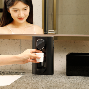 <span class=keywords><strong>Distributeur</strong></span> de bain de bouche électrique USB intelligent avec 2 ventouses magnétiques, prise en charge de la langue française, fixation murale pour usage domestique et hôtelier - Product Image 5