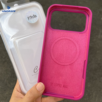 Coque en silicone magnétique pour iPhone 17 Pro – Étui magnétique pour iPhone 17