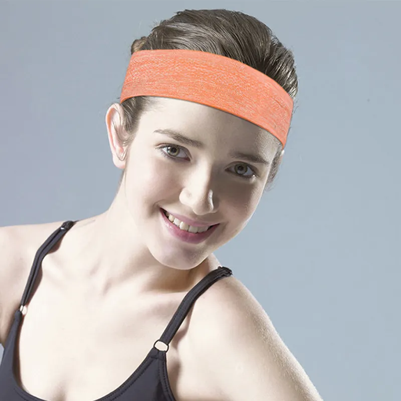 Custom Logo Summer Fashion Unisex Sweatband Basketball Elastic French Terry Running Yoga Fitness Workout Sports Headbands