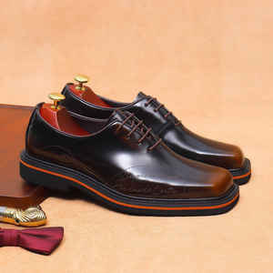 Zapatos Casuales Formales de Negocios para Hombre, Transpirables, de Moda, de Cuero Genuino, Sin Cordones, Ligeros, Antideslizantes y Aislantes para Exteriores - Product Image 2