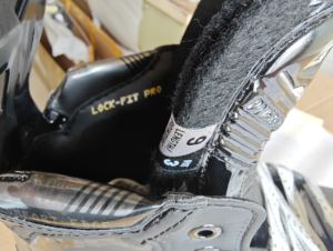 Lightweight Design with Ankle Support & Titanium Guards Senior Level Pro Ice Hockey Skates Carbon Fiber - Product Image 5