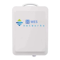 Antena WES Outdoor Point 2 Multipunto -40~75 18dBi 4.9-6GHz 866Mbps CPE Inalámbrico Industrial 10KM Wi-Fi para Redes Inteligentes y Ferroviarias