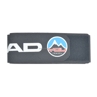 Sangles de ski personnalisées avec logo, fermeture auto-agrippante, antidérapantes, en caoutchouc EVA, réglables