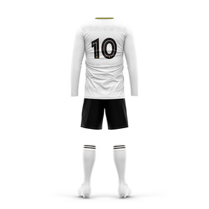 Camiseta de fútbol de sublimación de ventilador de atleta de lujo unisex de manga larga de diseñador - Product Image 2