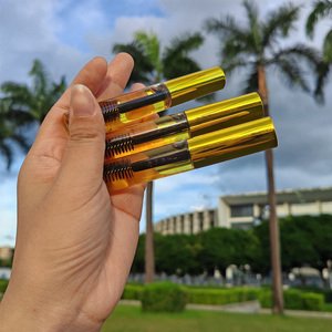 Sérum stimulant la croissance des cils et des sourcils à base de peptides et d'huile de ricin biologique, mascara - Product Image 2