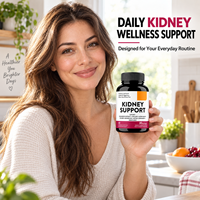 Complément Alimentaire Populaire pour le Soutien Rénal : Mélange Herbal Végétarien en Capsules (Canneberge, Uva Ursi, Pissenlit, Pépins de Raisin)