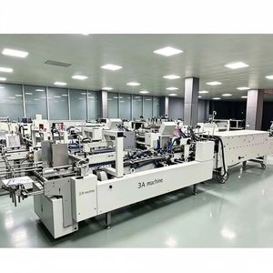 Máquina Automática para Doblar Cajas de Cartón Corrugado 3A, 380V, 1700kg, 1 Año de Garantía, Fácil de Operar, Línea Recta, Económica para Pequeñas Empresas - Product Image 2