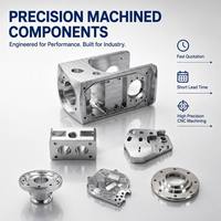 Composants OEM 5- en acier inoxydable/aluminium usinés CNC, tolérance de 0,01 mm pour les articulations de robots industriels, soupape hydraulique