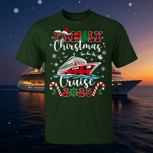 Maglietta coordinata per il crociera natalizio in famiglia 2025 - Product Image 3