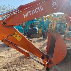 รถขุดไฮดรอลิกมือสอง Hitachi EX120 ZX120 ราคาถูก สีเดิมจากโรงงาน รถขุด 12 ตัน ขาย - Product Image 4