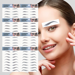 Tatouage autocollant <span class=keywords><strong>3D</strong></span> écologique pour sourcils, transfert d'eau, longue durée, pour femmes, pièces, nouveau Design - Product Image 5