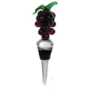 grape shape wine glass stopper