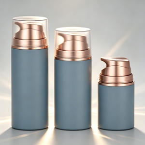 Botella de Plástico Vacía Personalizada con Bomba Airless <span class=keywords><strong>para</strong></span> Crema o Loción <span class=keywords><strong>Facial</strong></span> <span class=keywords><strong>para</strong></span> <span class=keywords><strong>Hombres</strong></span>, Envase de 50ml, 100ml, 120ml - Product Image 3