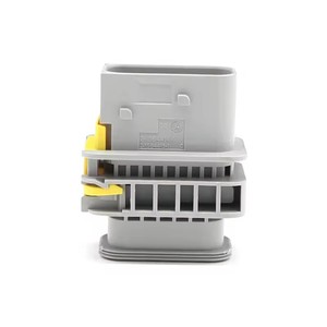 2-1564414-1 tipo Taiko nueva energía vehículo conector impermeable arnés de cables vaina 12 agujeros cabeza macho gris carcasa de plástico connecto - Product Image 3