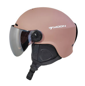 Excelente calidad, venta al por mayor, protección para la cabeza, visera, casco de esquí con gafas - Product Image 1