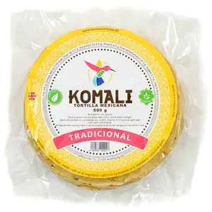 Sacchetto di plastica della Tortilla del mais del pane d'imballaggio del sacchetto dell'alimento congelato sigillato plastica stampato abitudine