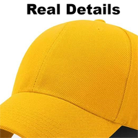 Gorra de Béisbol Personalizada con Logotipo Bordado - Gorra Acrílica de 6 Paneles Ajustable con Cierre a Presión Vintage para Hombre y Mujer