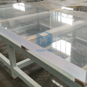 Foglio di Pmma acrilico <span class=keywords><strong>trasparente</strong></span> di grandi dimensioni 50-300mm foglio di piscina in Plexiglass - Product Image 3