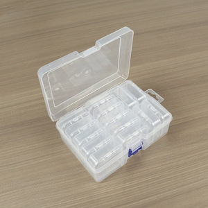 Transparent Plastic Storage Box 15 Compartment With Lid For Jewelry Organizing Desktop Accessories Beaded Diamonds Hair Ties - Product Image 3